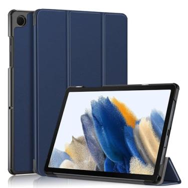 Imagem de Gylint Capa para Samsung Galaxy Tab A9 Plus/A9+ 5G 11 polegadas modelo 2023 - capa dobrável de couro PU ultrafino com suporte