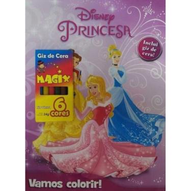 Imagem de Disney - Vamos Colorir - Princesas