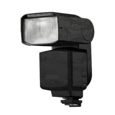 Imagem de HVL-F60RM2 II Anti-riscos Câmera Flash Adesivo Revestimento Película de Vinil para Sony HVL-F60RM2 II Revestimento Protetor Decalque Skin (Mamba Preto)