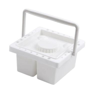 Imagem de Fancyes Bacia para pincéis, organizador de suporte para pincéis, balde, lavador de pincéis multifuncional com tampa, paleta para mistura de tintas