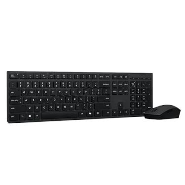 Imagem de Teclado e mouse sem fio recarregável Lenovo Professional Português (Brasil) - 4X31R64319