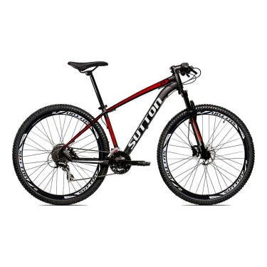 Imagem de Bicicleta Aro 29 Sutton Extreme 21V Shimano Freio a Disco Quadro de Alumínio 21 Marchas com Suspensão Com Trava e Regulagem
