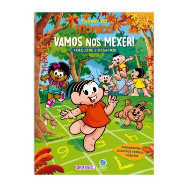 Imagem de Turma da Mônica - Folclore e Desafios: Vamos nos mexer!