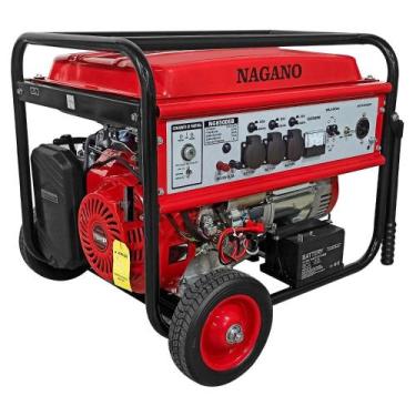 Imagem de Gerador de Energia a Gasolina 7kva Monofásico 110v220v Partida Elétric