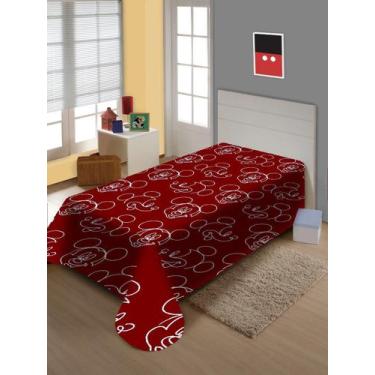 Imagem de Manta Fun Solteiro Mickey Mouse C/Cinta 150X200M Jolitex