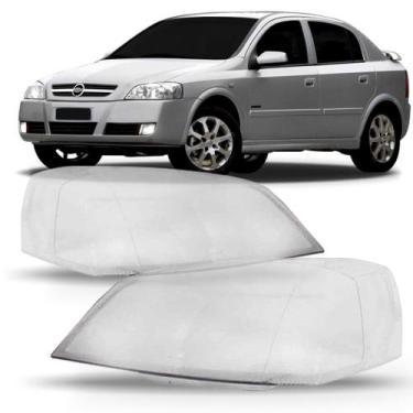 Imagem de Par Lente Farol Astra 2003 2004 2005 2006 2007 2008 2009 2010 - SP ACE