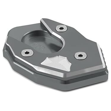 Imagem de Almofada de suporte de motocicleta ampliador de extensão lateral de substituição para Kawasaki Z650 Z750 Z900 Z900RS Z1000 ER-6N ZX6R ZX10R NINJA 650 1000 ER6F Extensor de pedal de placa de suporte de