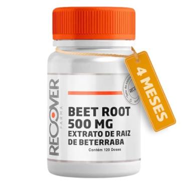 Imagem de Beet Root 500mg Extrato de Beterraba 120 Cápsulas - Recover Farma