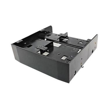 Imagem de Suporte Adaptador Para HDD SSD De 2.5 Polegadas Para Baia De 5.25 Pole