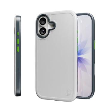 Imagem de cellhelmet Capa protetora à prova de choque para iPhone 17 em Hyper Slate, compatível com MagSafe, certificado de teste de queda de 4,7 m, fina, resistente, moldura elevada e substituição vitalícia