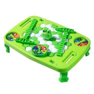 Imagem de simhoa Atividade de Tabuleiro para Família, Resgatar Sapo No Gelo, Jogo Educativo, Interação Social, Desafio de Sapo em Festa, quadrilátero
