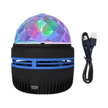 Imagem de Projetor De Luz Galáxia Multicolorido Com Controle Remoto USB Luz Notu
