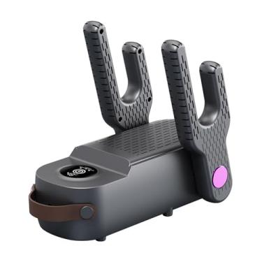 Imagem de Bothyi Secador de sapatos elétrico, aquecedor de sapatos, dobrável, aquecimento suave, multiuso, máquina aquecedora de botas, secador de sapatos doméstico