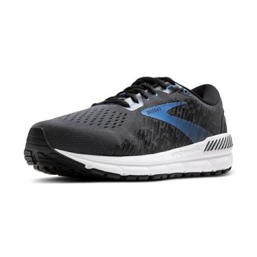Imagem de Brooks Tênis de corrida masculino, Addiction GTS 15, largura estreita, Tinta indiana/preto/azul, 16 X-Wide
