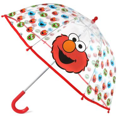 Imagem de Guarda-chuva infantil para meninos e meninas, guarda-chuvas de bolhas transparentes para chuva, à prova de vento e transparente, com alça de fácil aderência para idades de 3 a 10 anos