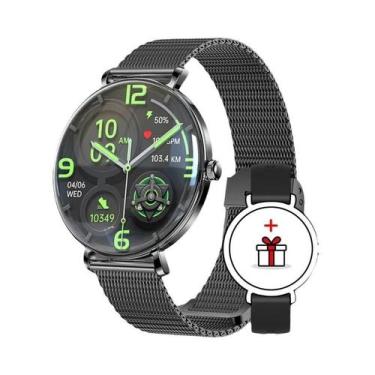 Imagem de Relógio Inteligente Feminino De 1,43 Polegadas AMOLED, IP68 À Prova d'