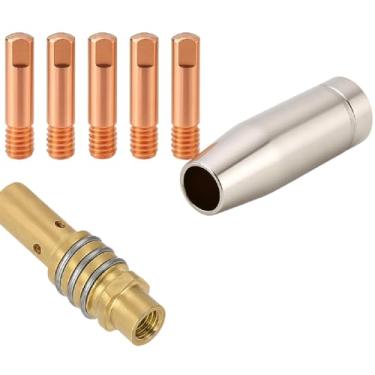 Imagem de Kit Tocha Solda Migflex 160/250 Bocal Difusor Bico 0,8mm