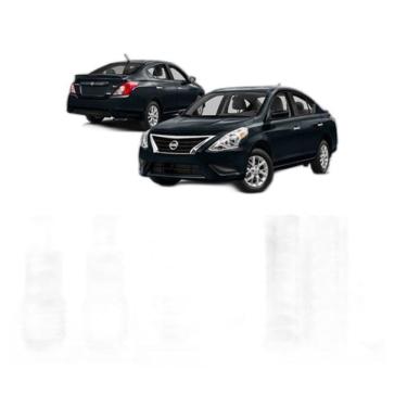 Imagem de Kit Coxim Versa 2011-2013 - 2 Batentes, 2 Coifas, 2 Coxins