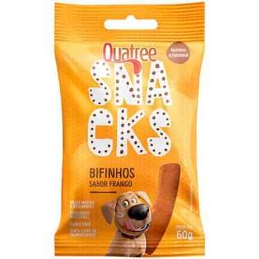 Imagem de Snack Bifinhos para Cães Sabor Frango - Quatree - 60g