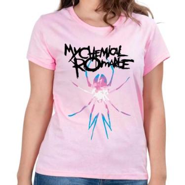 Imagem de Camiseta Unissex My Chemical Romance Banda Rock Emo Estampa Exclusiva 