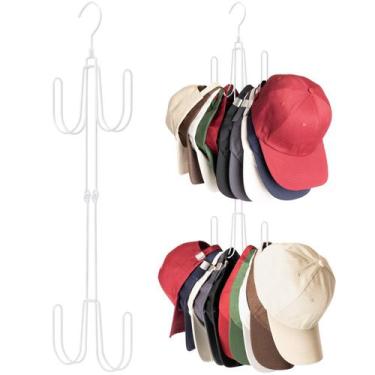 Imagem de Cabides de chapéu NANATI para armário em aço inoxidável, 1 pacote bran