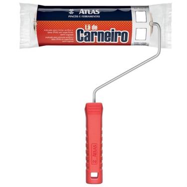 Imagem de Rolo De Lã 15cm - 328-15 - Pinceis Atlas Rolo De La 15cm Atlas 328-15 Pinceis Atlas
