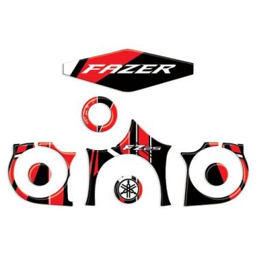 Imagem de Adesivo Protetor Tank Pad Resinado Compatível com Moto Fz25 2017 a 202