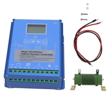 Imagem de 12v,HYZHANHONG Controlador de Carga Híbrido Eólico Solar MPPT 6000W com Carga de Despejo 12/24/48V para Turbina Eólica de 3000W e Painel Solar de 3000W, 24V