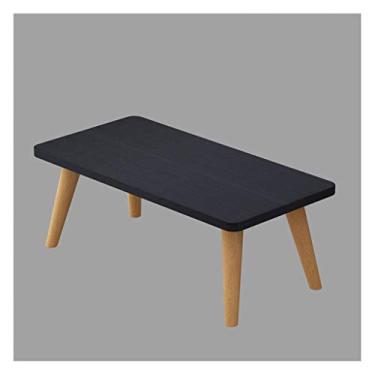 Imagem de Mesa de centro de design simples para sala de estar pequena mesa de centro simples moderna mini mesa redonda mesa lateral sofá armário lateral mesa de canto mesa de cabeceira simples e econômica