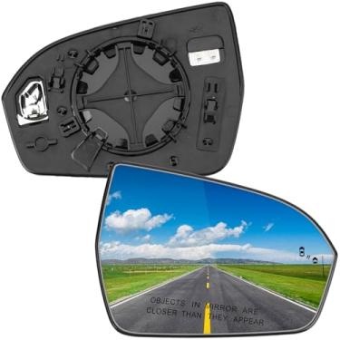 Imagem de LOIYLLEN Substituição do espelho lateral do passageiro para Lincoln MKX 2016 2017 2018, MKC 2015-2019, Nautilus 2019-2023 - Vidro do espelho do lado direito, vidro dos espelhos retrovisores com