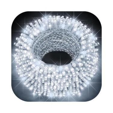 Imagem de Cordão 500 Leds Com Strobo 50 Metros Prova D'água Fio Multicolor Natal