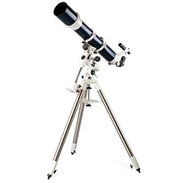 Imagem de Telescópio astronômico, telescópio astronômico, observação do espaço profundo HD de refração, distância focal, telescópios de observação de estrelas
