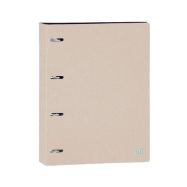 Imagem de Fichário Argolado A4 Com Divisória Escolar Bg Pastel Yes Pm