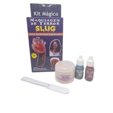 Imagem de Kit de Maquiagem de Terror para Halloween - Slug - no-brand