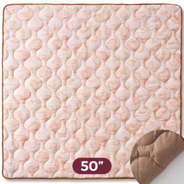 Imagem de Alfombra de Juego para Bebé Momcozy Leopardo Antideslizante 127 cm