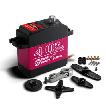 Imagem de Servo Motor ZOSKAY 40kg Engrenagem de metal de alta velocidade para ca