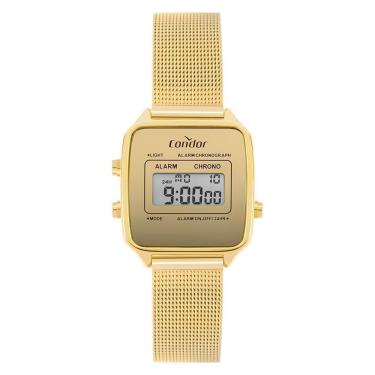 Imagem de Relógio Condor Feminino Digital Dourado - COJHS512BAF/4D