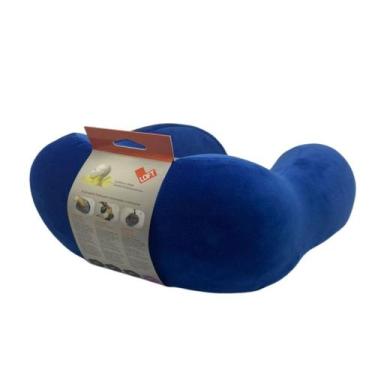 Imagem de Almofada de Pescoço Ergonômica Loft Azul