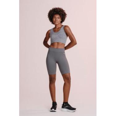 Imagem de Bermuda Lupo Feminina Sem Costura Fit - Ref. 71311, Grafite, G