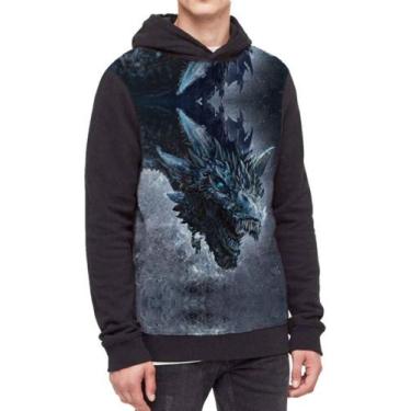 Imagem de Moletom Com Capuz Game Of Thrones Ref:192 - smoke, Preto, GG