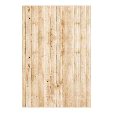 Imagem de Painel De Festa Retangular Aniversário Sublim Madeira Clara