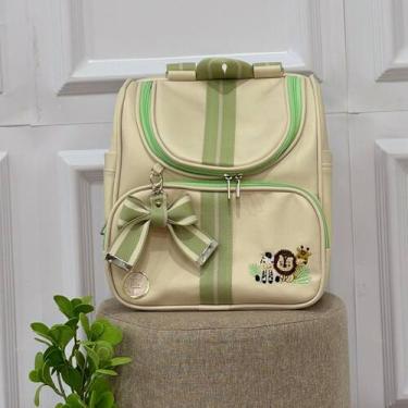 Imagem de Mochila 2 em 1 luxo 150, - TIARA  BABY, Verde, 800g