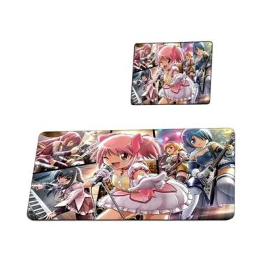 Imagem de Tapete De Teclado E Mouse Grande De Anime Puella Magi Madoka Magica, T