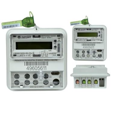 Imagem de Relógio Medidor de Consumo de Energia Monofásico F+N Nansen