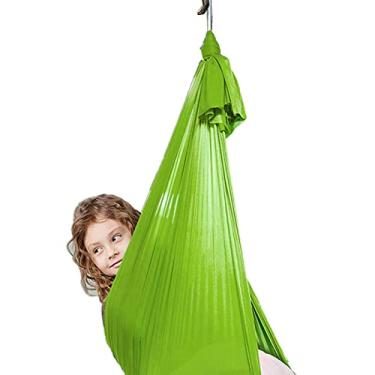 Imagem de Zerodis Balanço Sensorial Infantil Suprimentos Ao Ar Livre Brinquedos Ao Ar Livre Entretenimento para Crianças Entretenimento para Crianças Rede para Design Seguro e Confortável Perfeito para Salas de Jogos e (#1)