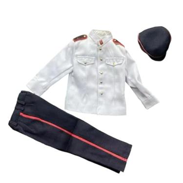 Imagem de Colaxi 1:6 Escala Figura de ação Roupas Casaco Calças Chapéu Modelo Boneca Traje Acessórios para 12 polegadas Masculino