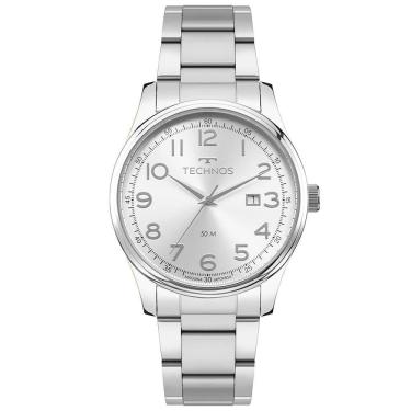 Imagem de Relógio Technos Masculino Steel Prata - 2115uch-1k