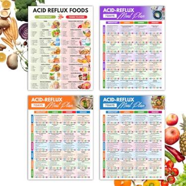 Imagem de bqw Plano de refeições de refluxo ácido de 3 semanas – Guia de dieta amigável à DRGE com receitas de baixo teor de ácido, lista de alimentos e menus para alívio de azia, gastrite e conforto digestivo