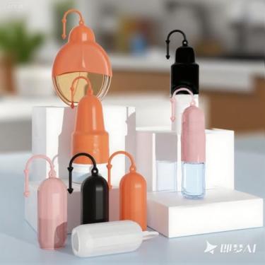 Imagem de Conjunto de manga protetora de garrafa de viagem, 16 peças, capa multiuso para prevenção de vazamento, recipientes de higiene pessoal flexíveis e portáteis, xampu