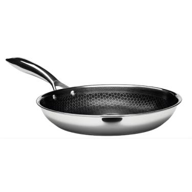 Imagem de Frigideira Antiaderente Inox 26cm CookingPro Com Revestimento Antiaderente e Antirrisco– Alta Performance e Resistência (LINHA DE LUXO).